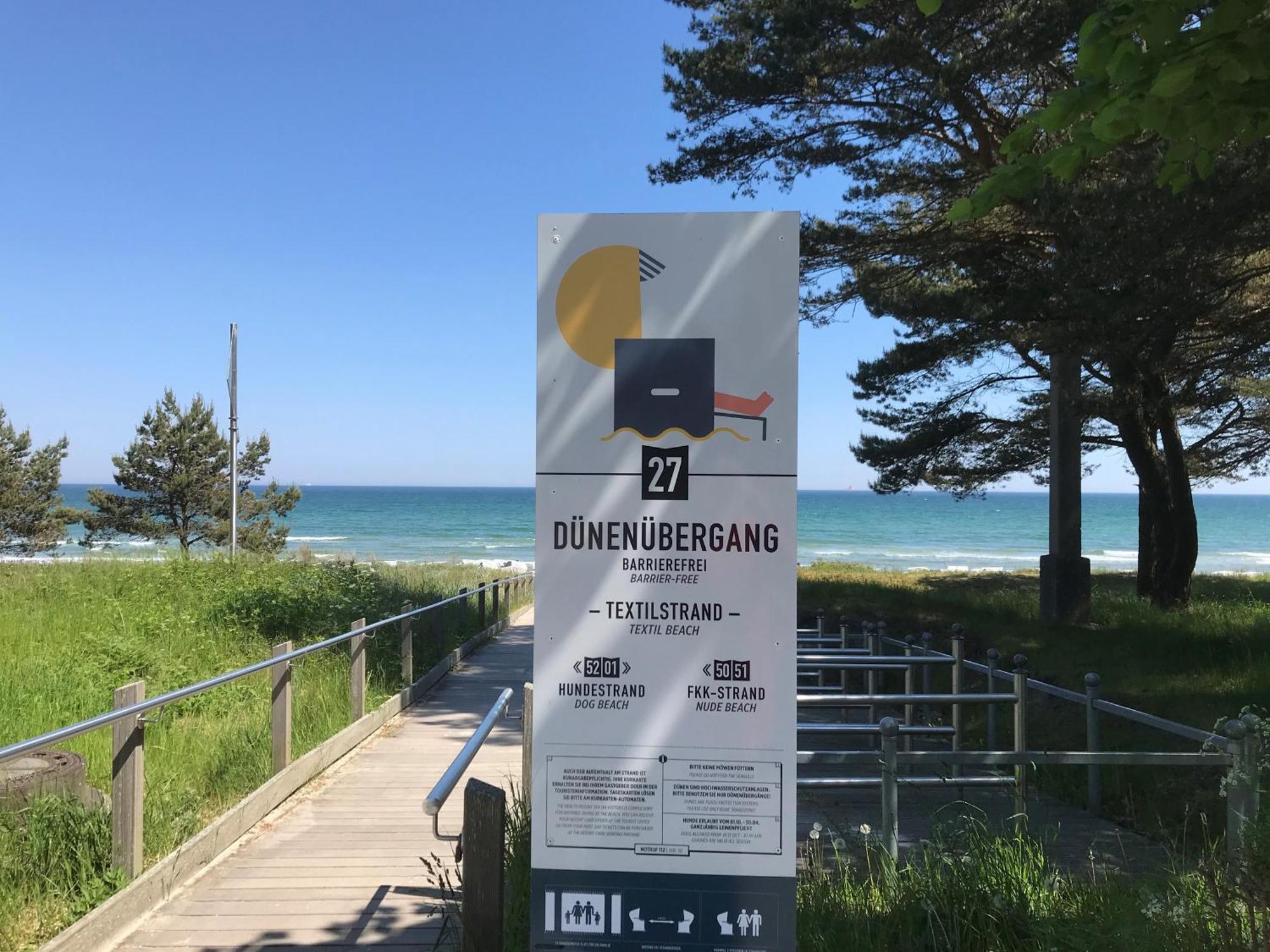 Fewos In Direkt Am Strand Mit Meerblick, Villa Seeblick, Binz Eksteriør billede
